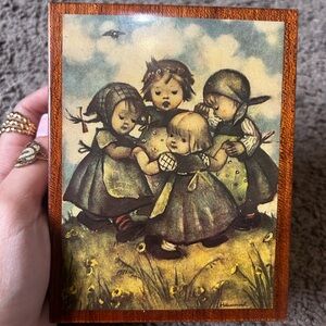 Vintage Hummel music/jewelry box “Sound of Music” by House of Goebel